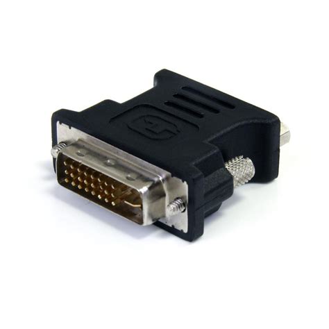 amazoncom startechcom dvivgamfbk dvi  vga cable adapter black