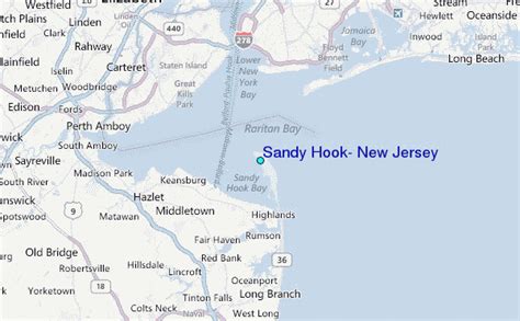 sandy hook new jersey tide station location guide