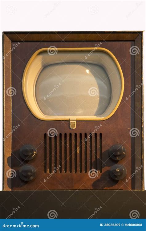 television tv philips  vintage television stock image