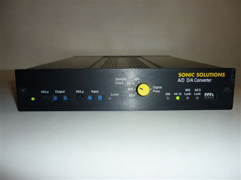 sonic solutions  channels adda converter image  audiofanzine