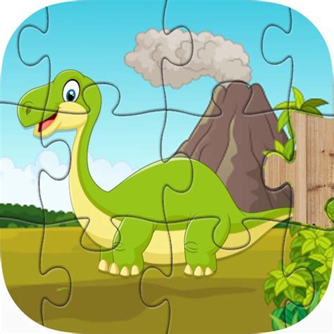 dino puzzle games  kids  dinosaur jigsaw puzzles  preschool