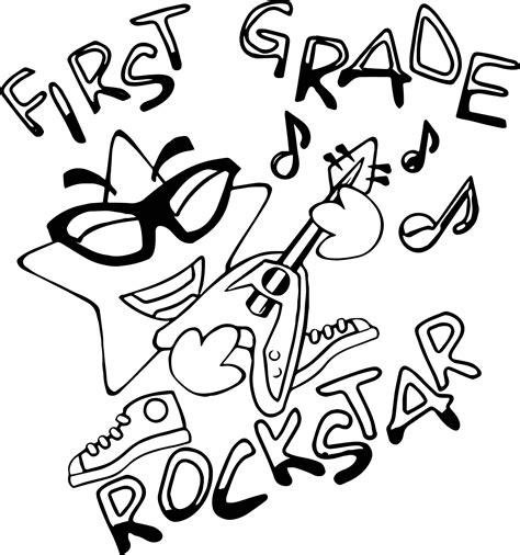 rock star coloring pages  coloring pages