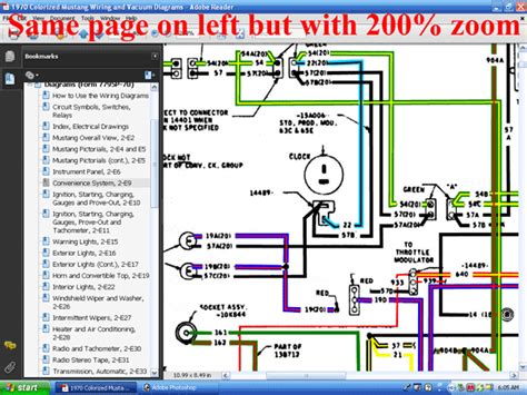 mustang wiring diagram  wiring diagram