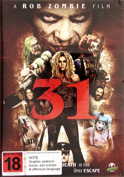 31 A Rob Zombie Film Dvd Buy Now At Mighty Ape Nz