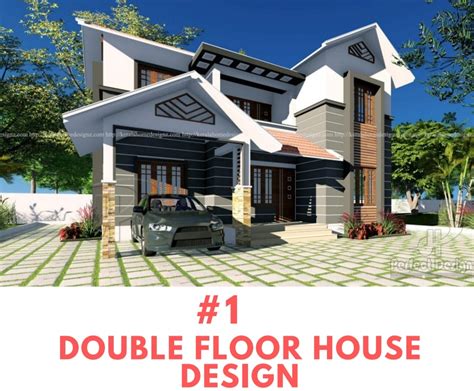 kerala home designs plan   double floor home design