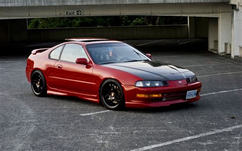 wallpapers honda prelude tuning coupe jdm red prelude japanese cars honda