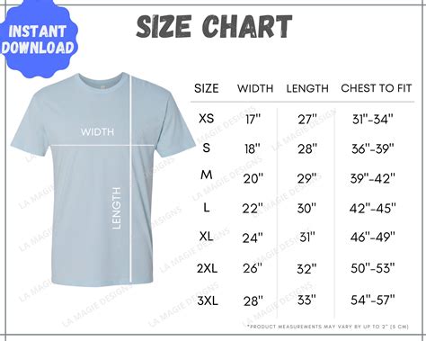 shirt size chart  male ubicaciondepersonascdmxgobmx