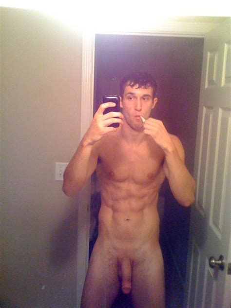 fit gym dude with a beautiful cock — naked guys selfies