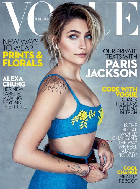 paris jackson  vogue magazine australia july  hawtcelebs