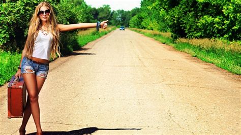 women hitchhikers wallpapers hd desktop and mobile backgrounds