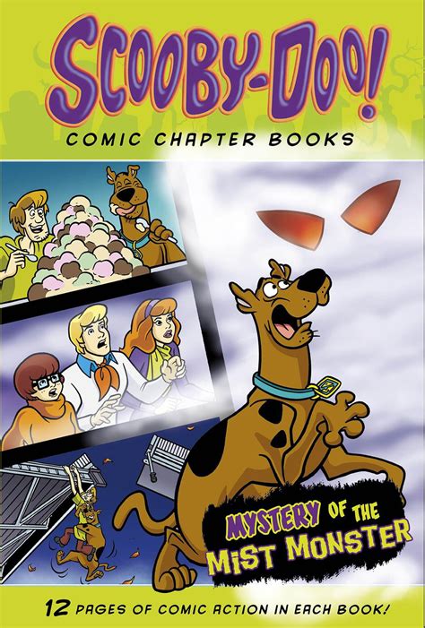 scooby doo comic chapter books mystery   mist monster paperback