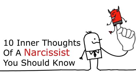 10 inner thoughts of a narcissist you should know