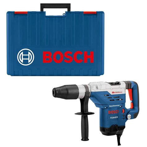 bosch  amp corded    sds max variable speed rotary hammer drill  auxiliary side