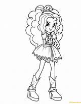 Adagio Dazzle Little Coloring Pony Pages Color Printable sketch template