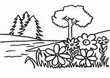 Coloring Garden Pages Eden Flowers Tree Life Flower Trees Plants Preschool Color Printable Kids Gardening Colouring Drawing Sheets Getcolorings Netart sketch template