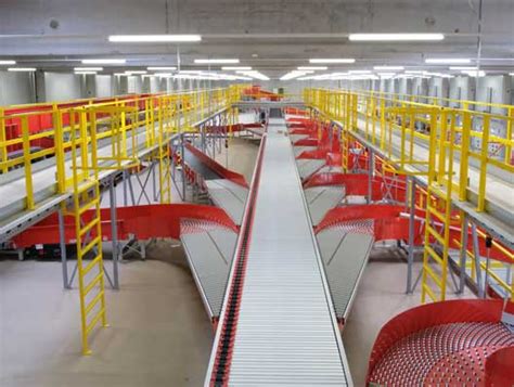 dhl express launches   euro logistics site  hannover airport germany picture