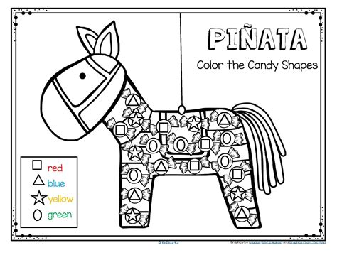 pinata coloring pages printable cherishilcampbell