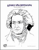 Coloring Beethoven Ludwig Van Compositeurs Composer Printable Pages Makingmusicfun Music Musique Print Activities Sheets Musicale Sheet Color sketch template