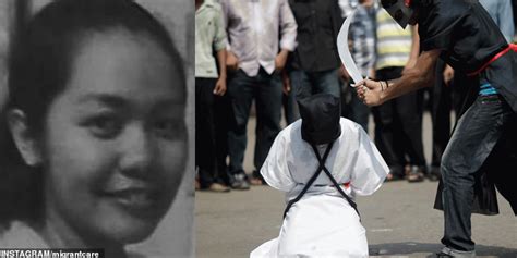 An Indonesian Maid Identified As Tuti Tursilawati Has Been Executed