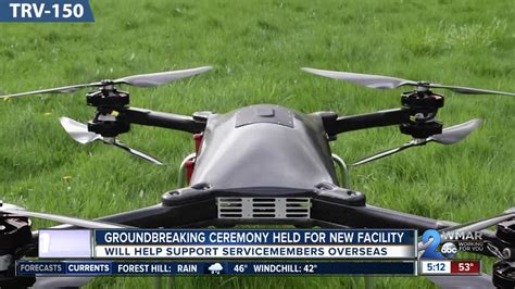 groundbreaking ceremony   drone research facility