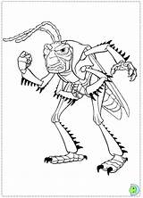 Dinokids Disney Insect sketch template