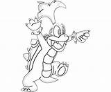 Iggy Koopa Koopalings Colouring Getcolorings Surfing Paid Chen 儲存自 sketch template