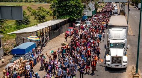 Media Ignores Caravan Of Immigrants Illegally Crossing Border