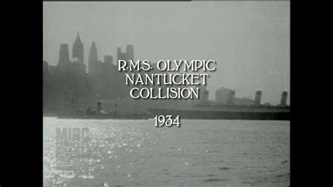 rms olympic nantucket collision  hdaudio youtube
