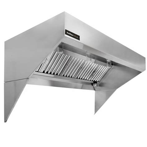halifax lscho type      ceiling sloped front commercial kitchen hood  short