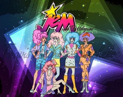 jem and the holograms by jemboi on deviantart
