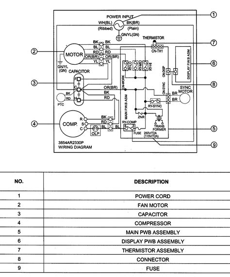 lg wiring diagram air conditioner kira schema