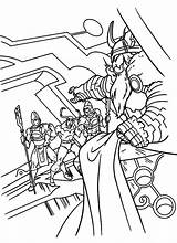 Odin Designlooter Thor Punished Loki sketch template