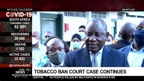 tobacco ban court battle continues youtube