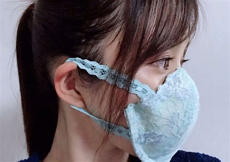 Japan S Lingerie Lace Face Mask Will Make You Feel Sexy