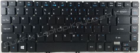 acer aspire  p replacement laptop keyboard keys