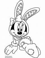 Easter Coloring Pages Disney Minnie Mouse Princess Bunny Ostern Printable Ausmalen Ausmalbilder Zum Bilder Wonders Pinnwand Auswählen Disneyclips Egg sketch template