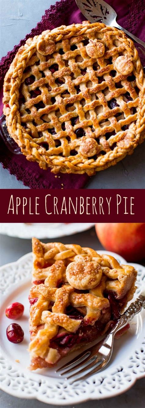 Apple Cranberry Pie Sallys Baking Addiction