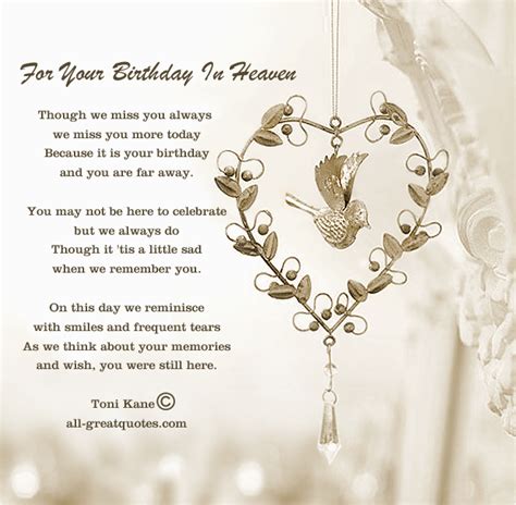 Happy Birthday Quotes For A Passed Loved One Lost Loved