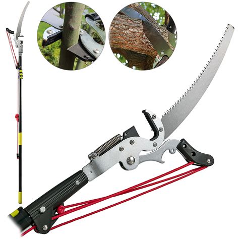vevor tree pruner ft extendable pole    sided blade sk cutting blade tree