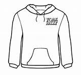 Hoodie Drawing Sweatshirt Rally York Logo Merchandise Sweatshirts Small Getdrawings June Position Showing sketch template