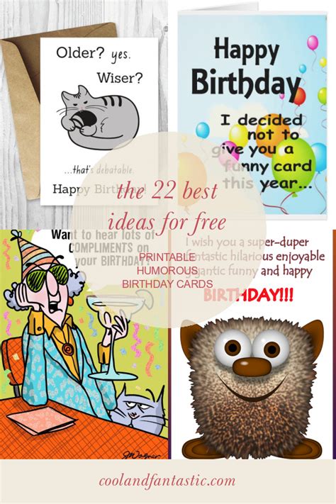 funny printable birthday cards  printable world holiday