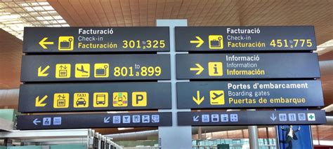 departure barcelona airport map terminal
