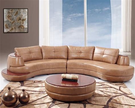 contemporary curved   sectional sofas