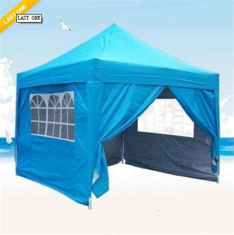 quictent  waterproof  ez pop  canopy gazebo party tent light blue portable pyramid