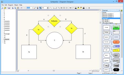 diagram designer  create diagrams flowcharts illustrations  slideshows quickly