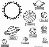 Coloring Pages Planets Planet Printable Kids sketch template