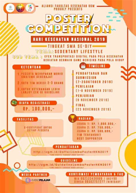 poster competition event pelajar