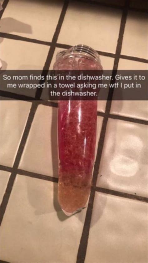 mom thinks she found daughter s sex toy in the dishwasher