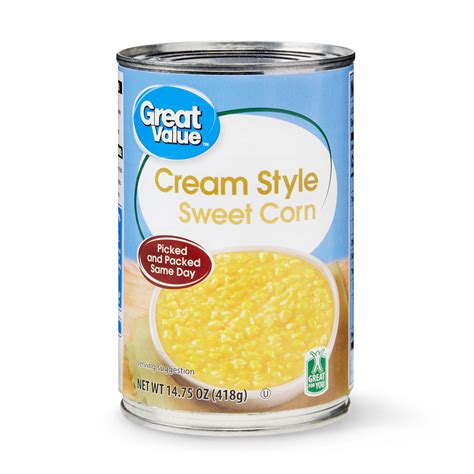 great  cream style sweet corn  oz walmartcom