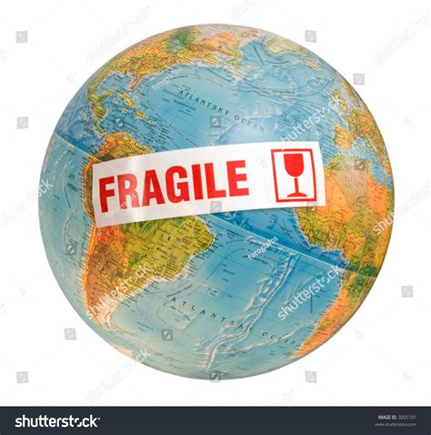 fragile world stock photo  shutterstock